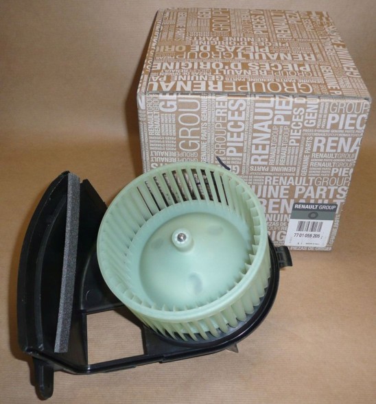 Renault OE 7701059205 Повітродувка нагр.Р кангу і 7701059205