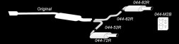 TA-Technix 02AU029-10D_2 Спортивна вихлопна система 2x100 мм TA TECHNIX для AUDI A4 B6 Avant (8E5) 1.8T