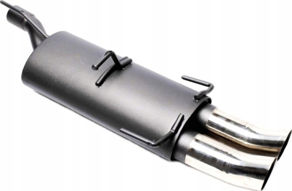 TA-Technix EVOAFED76-2 Спортивний глушник вихлопної системи 2x76мм DTM TA TECHNIX OPEL KADETT E (T85)