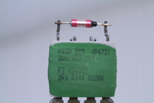 Volkswagen OE 2Q0959263 Резистор повітродувки vw polo 18- oe vag 2q0959263 2q0959263