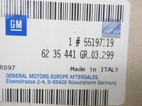 Opel OE Комп'ютер, контролер двигуна Opel Corsa C 1.3 CDTI OE 55197119