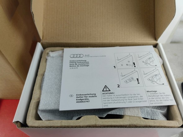 Audi OE Комплект кріплення для планшета RSE для Audi A6 C6 4F0051700B 4G0063747