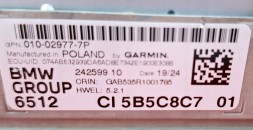 BMW OE Garmin Headunit Аудіо навігація IDC23 High 8155- 5B5C8C7 65125B5C8C7
