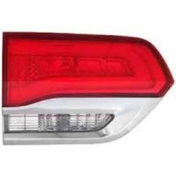 Китай 68110047AC JEEP GRAND CHEROKEE WK2 2014-2021 ЛАМПА ЗАДНЯ ЛІВА ЗАСЛІНКА З ХРОМОМ
