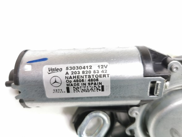 Mercedes-Benz OE A2038205342 OE Електродвигун склоочисника заднього скла з форсункою MERCEDES C-T A2038205342