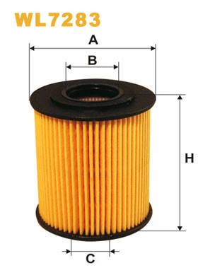WL7283 WIX FILTERS Фільтр оливи