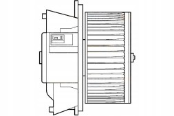 Hella 8EW 351 039-321 HEL/ZS Вентилятор повітродувки [HELLA]