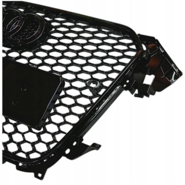Китай Grill Plaster Miodu Audi A4 B8 2011-2016 POLIFT Решітка радіатора Audi A4 B8 2011-2016 стільники чорний глянець RS накладка бампера