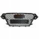 Китай Grill Plaster Miodu Audi A4 B8 2011-2016 POLIFT Решітка радіатора Audi A4 B8 2011-2016 стільники чорний глянець RS накладка бампера