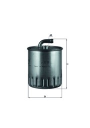 KL179 MAHLE ORIGINAL Фільтр палива