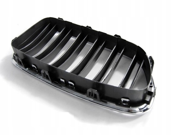 TT Решітка радіатора BMW F10 / F11 10-16 M5 LOOK ХРОМ ЧОРНА GRBM88