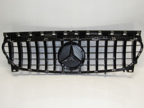Китай MB421210-55 РЕШІТКА РАДІАТОРА MERCEDES CLA W117 GT 16- ПІСЛЯ РЕСТАЙЛІНГУ, ЧОРНА, З ЛОГОТИПОМ