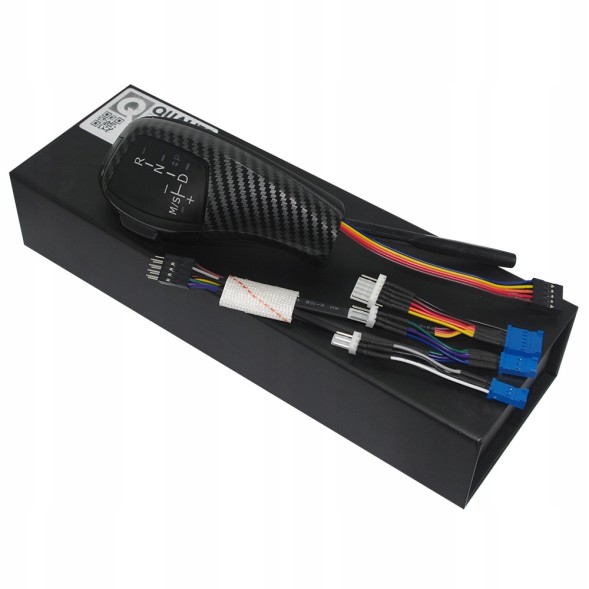 QP SK002-CP РУЧКА ПЕРЕКПП АКПП BMW E46 E60 E61 КАРБОН
