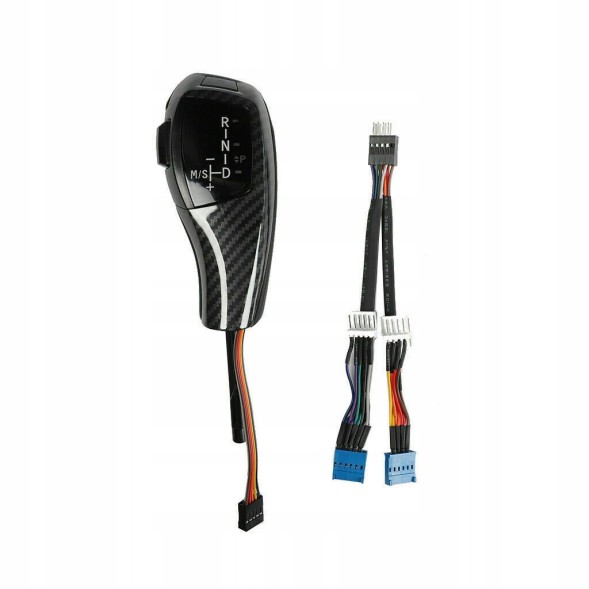 QP SK002-CP РУЧКА ПЕРЕКПП АКПП BMW E46 E60 E61 КАРБОН