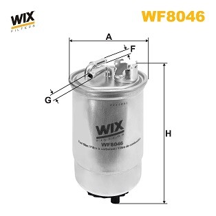 WF8046 WIX FILTERS Фільтр палива