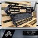 Pulse A4-S132 Гриль Audi A4 B8 2011-2015 Чорний Блиск Атрапа Бампер Po-lift стиль S4