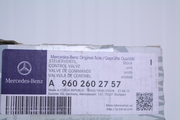 Mercedes-Benz OE A9602602757 Магнітний клапан mercedes actros a9602602757