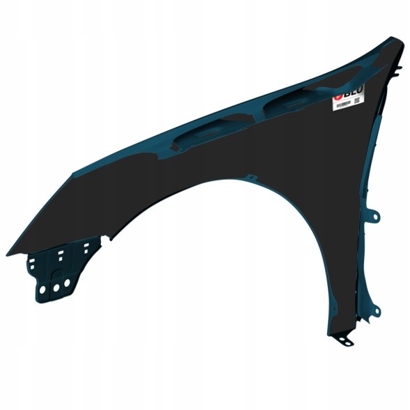 212686929 BLU Бризковик VW GOLF V 5 LC5F правий синій 03-09 передній хетчбек оцинк