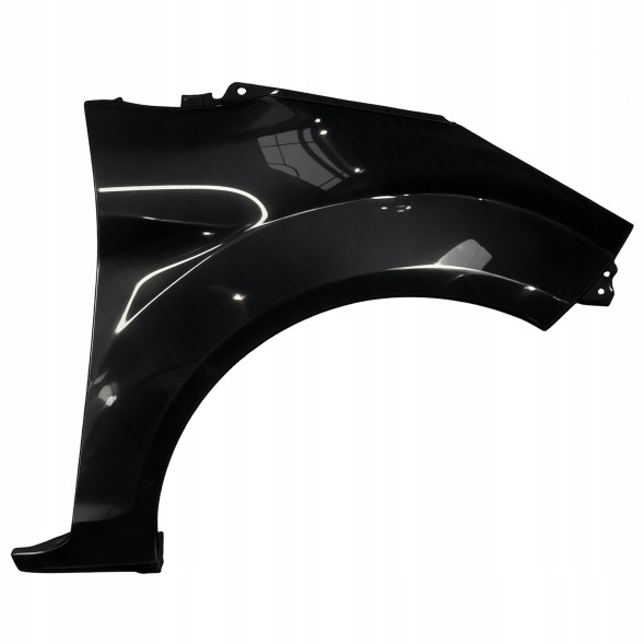 P. W. TITO FIESTA MK7 RECHTS 5AWC Крило переднє праве FORD FIESTA MK7 5AWC Panther Black 08-17 Нове, пофарбоване
