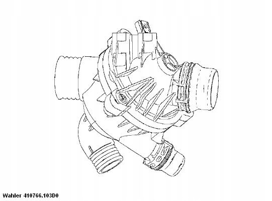 Wahler 410766.103D0 Wahler 410766.103d0 термостат охолоджуючої рідини