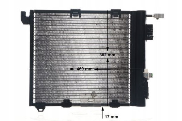 Mahle AC 349 000S Конденсатор mahle mahle original