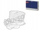 Denso DENDEA02003/RS7 Повітродувка audi skoda vw denso