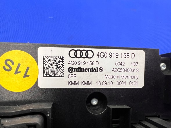 Audi OE AUDI A6 A7 C7 4G ПАНЕЛЬ КОНДИЦІОНУВАННЯ ПОВІТРЯ ЗАДНЯ 4G0919158D