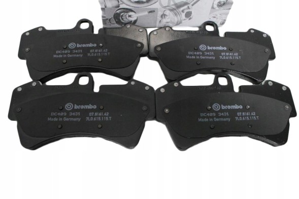 Volkswagen OE 7L0698151J Гальмівні колодки передні 7l0698151j audi/vw/porsche