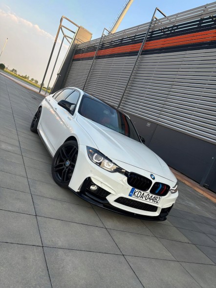 Китай BMW F30 F31 PRZEDNIA DOKŁADKA M3 LOOK SPLITTER SPOJLER CZARNY POŁYSK Передній спліттер M3 Look чорний для BMW F30/F31