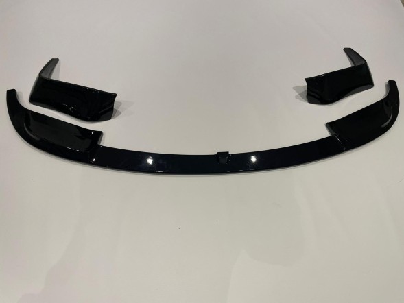 Китай BMW F30 F31 PRZEDNIA DOKŁADKA M3 LOOK SPLITTER SPOJLER CZARNY POŁYSK Передній спліттер M3 Look чорний для BMW F30/F31