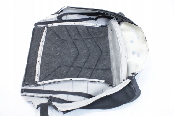 BMW OE 5A59CE6 52105A59CE6 VEGANZA PERFOROWANA CZARNA (KUSW) ОБШИВКА ОББИВКА СИДІННЯ СПОРТ ЧОРНА BMW F70 F74 U06 U11 X1 U10