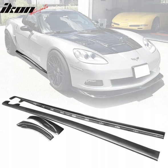 Ikon Motorsports JGD-COR06-SSZR1 Планки Накладки ZR1 Стиль CORVETTE 2005-2013 C6 Z06