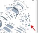 Mercedes-Benz OE НАКЛАДКА НА ВИХЛОПНУ ТРУБУ ПРАВА MERCEDES GLC W253 AMG OEM/OE A2538852007
