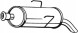 Bosal 190-115 Глушник bosal 190115 saxo 1.1i (00-) / pe 190-115 bosa bosal