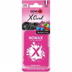 NX07540 NOWAX Автомобільний ароматизатор повітря NOWAX серія X CARD Bubble Gum