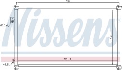 94733 NISSENS Конденсатор без хладогену