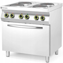 Китай WEW-SC-HP-1001000 Електрична плита Hendi 4 конфорки GN1/1 Конвекційна піч для гастрономії