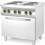 Китай WEW-SC-HP-1001000 Електрична плита Hendi 4 конфорки GN1/1 Конвекційна піч для гастрономії