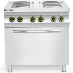 Китай WEW-SC-HP-1001000 Електрична плита Hendi 4 конфорки GN1/1 Конвекційна піч для гастрономії