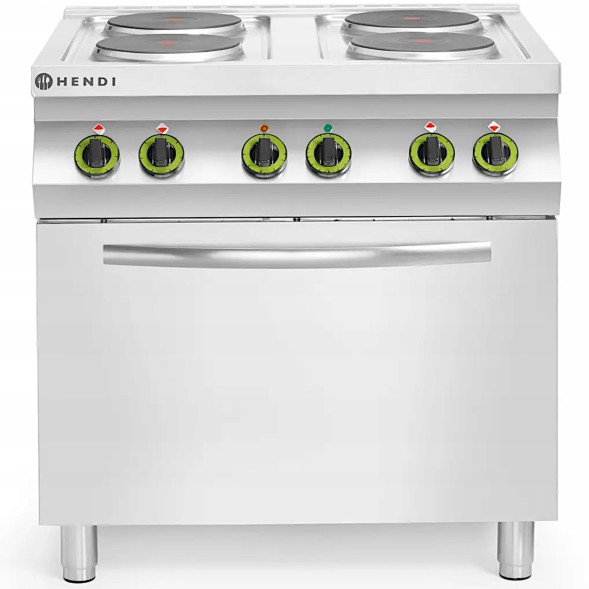 Китай WEW-SC-HP-1001000 Електрична плита Hendi 4 конфорки GN1/1 Конвекційна піч для гастрономії