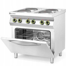 Китай WEW-SC-HP-1001000 Електрична плита Hendi 4 конфорки GN1/1 Конвекційна піч для гастрономії