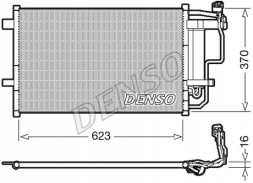 Denso DCN44007 Конденсатор кондиціонера - denso dcn44007