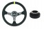 RBS Technology RBSkz10e46 Спортивне кермо RBS Tire Killer замшеве 34см / 8см + наба BMW E46