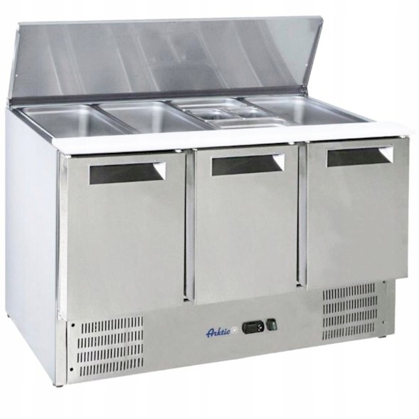 Китай WEW-SC-HP-1012791 Холодильний стіл ARKTIC 3-дверний 368л GN1/1 Гастрономія CE