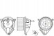 Behr Hella Service BRH8EW 351 304-021(EXT) ДВИГУН ПОДУВОДУВИ BEHR-HELLA MERCEDES SPRINTER 96 - -