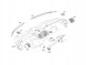 Mercedes-Benz OE A23083004549116 ORG CENTER AIR РЕШІТКА MERCEDES-BENZ SL R230