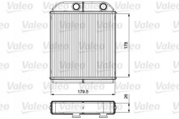 Valeo 811538 Обігрівач 811538 valeo volvo s40 v40 універсал (645)