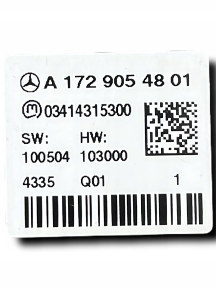 Mercedes-Benz OE A1729054801 CZ MERCEDES BENZ W172 БАГАТОФУНКЦІОНАЛЬНА ПАНЕЛЬ КНОПОК A1729054801