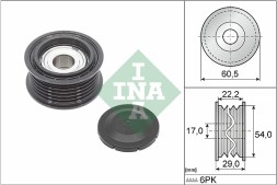 532 0854 10 INA Шків