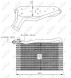 V-maxzone Part VIC-437700 Випарник кондиціонера NRF для AUDI A4 B5 1.6-2.8 11.94-09.01